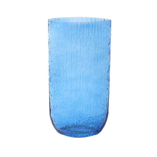 Home Decor Tabletop Fluorescent Color Glass Vase Abstract Shape**