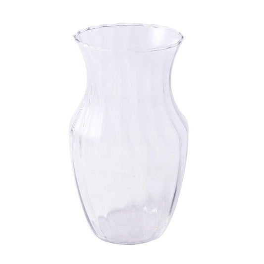 Home Decor Tabletop Fluorescent Color Glass Vase Abstract Shape**