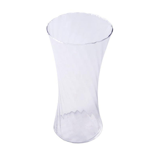 Home Decor Tabletop Fluorescent Color Glass Vase Abstract Shape**