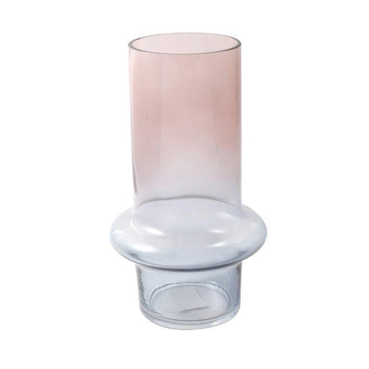 Home Decor Tabletop Fluorescent Color Glass Vase Abstract Shape**