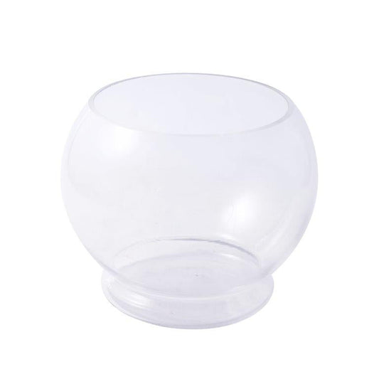 Home Decor Tabletop Fluorescent Color Glass Vase Abstract Shape**