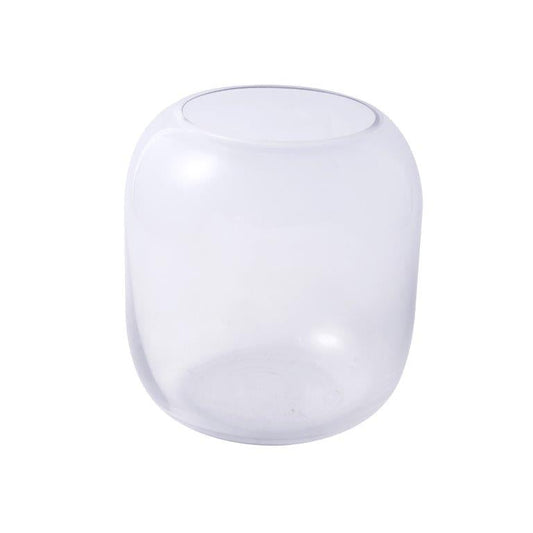 Home Decor Tabletop Fluorescent Color Glass Vase Abstract Shape**