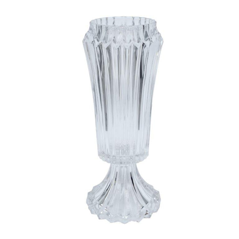 Home Decor Tabletop Crystal Cut Glass Vase