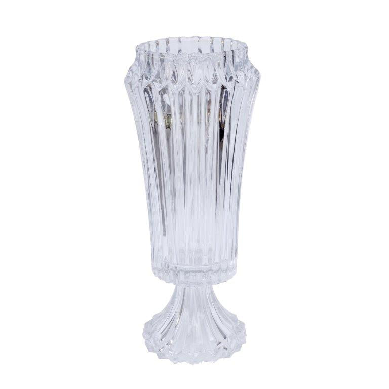 Home Decor Tabletop Crystal Cut Glass Vase