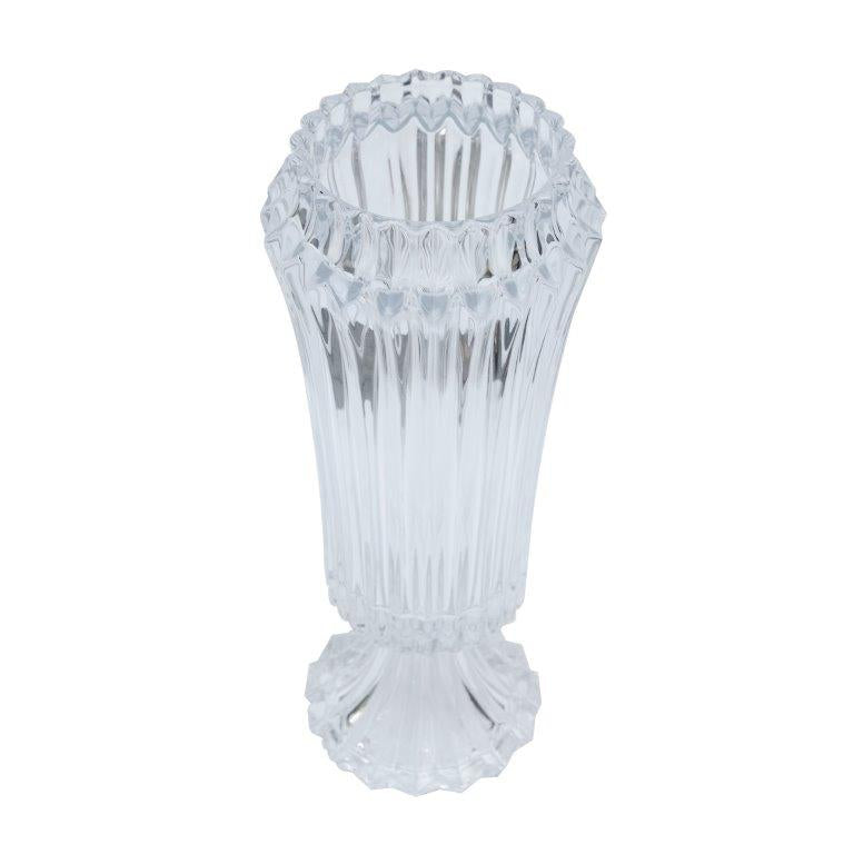 Home Decor Tabletop Crystal Cut Glass Vase
