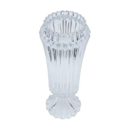 Home Decor Tabletop Crystal Cut Glass Vase