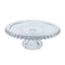 Crystal Glass Round Footed Cake Stand