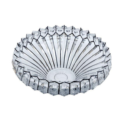 Crystal Glass Round Shape Fruit Bowl