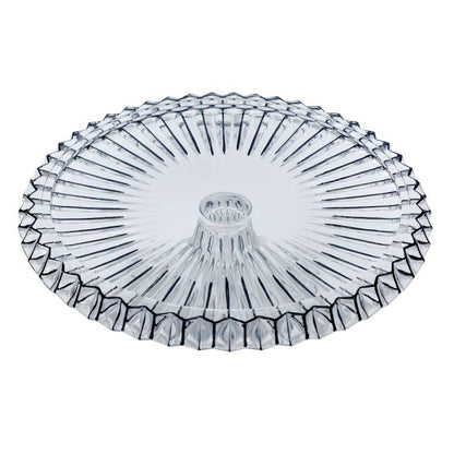 Crystal Glass Round Footed Cake Stand