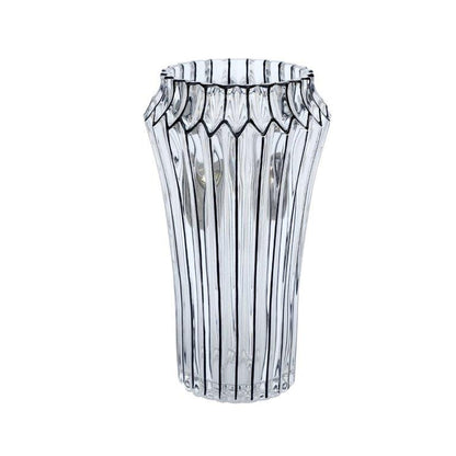 Home Decor Tabletop Crystal Cut Glass Vase