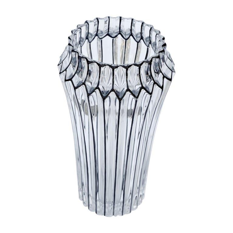 Home Decor Tabletop Crystal Cut Glass Vase