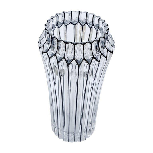 Home Decor Tabletop Crystal Cut Glass Vase