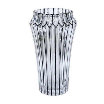 Home Decor Tabletop Crystal Cut Glass Vase