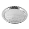 Silver Plated Stainless Steel Round Serving Tray 40 cm