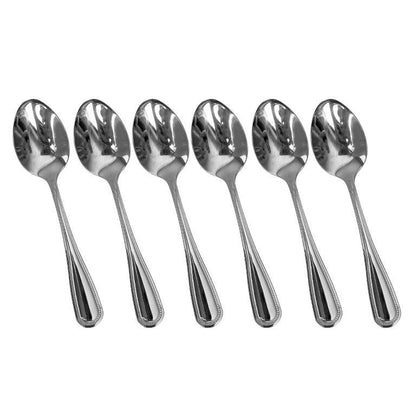 Stainless Steel Coffee Spoon Set of 6 Pcs 14 cm