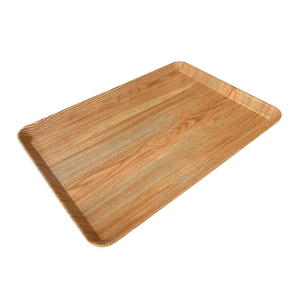 High Quality Marble Pattern Rectangular Melamine Serving Tray 25*17 cm