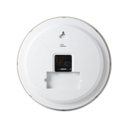 Minimalist Design Coffee Round Analog Wall Clock 33 cm