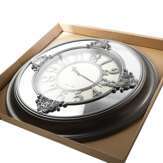 Antique Analog 3d Royal Vintage Design Wall Clock 76*76 cm