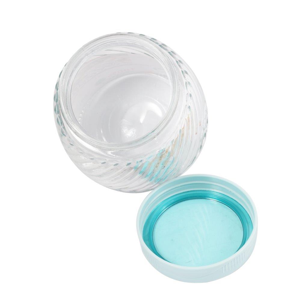 MultipurposeAirtight Glass Storage Jar 9*14.5 cm