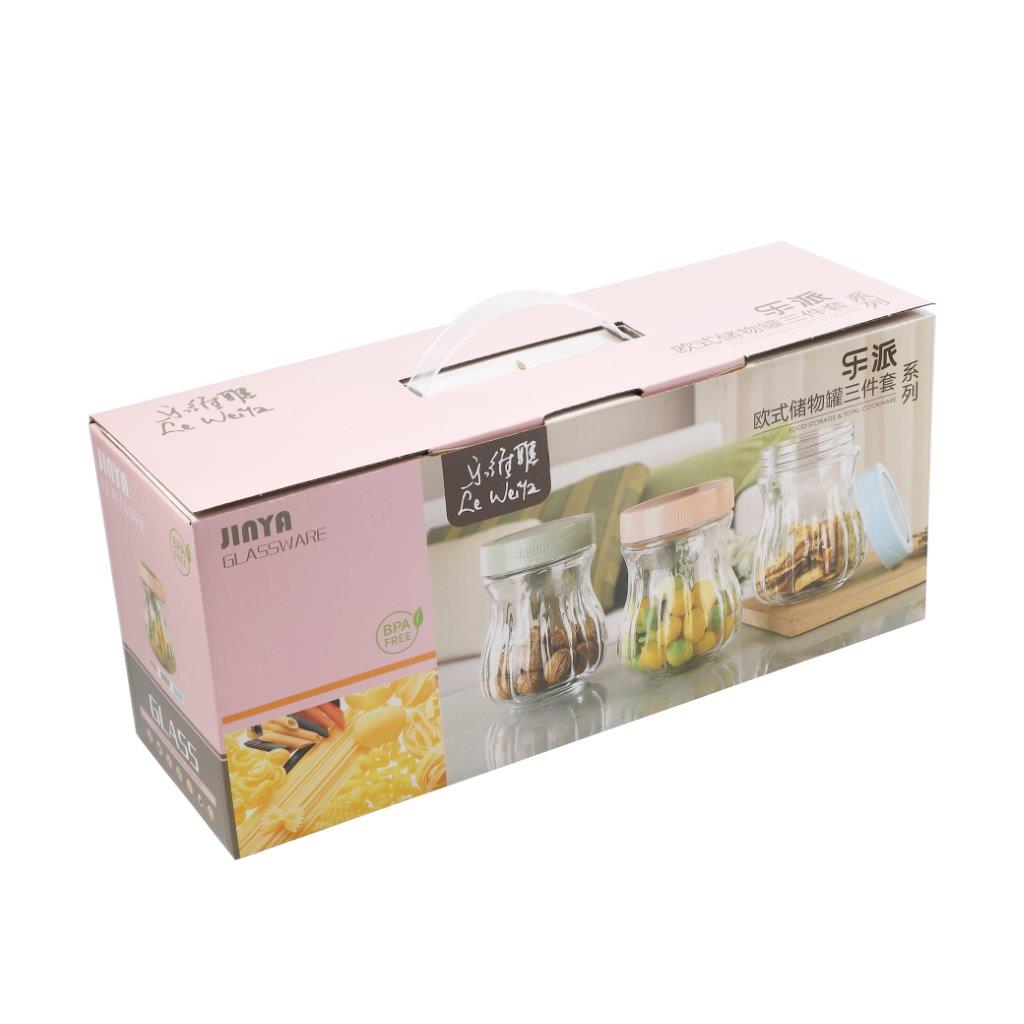 MultipurposeAirtight Glass Storage Jar 9.5*12 cm