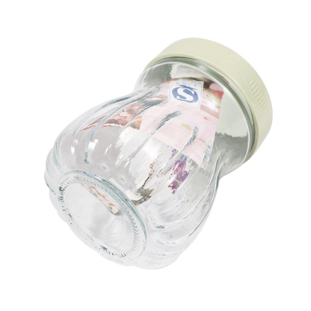 MultipurposeAirtight Glass Storage Jar 9.5*12 cm