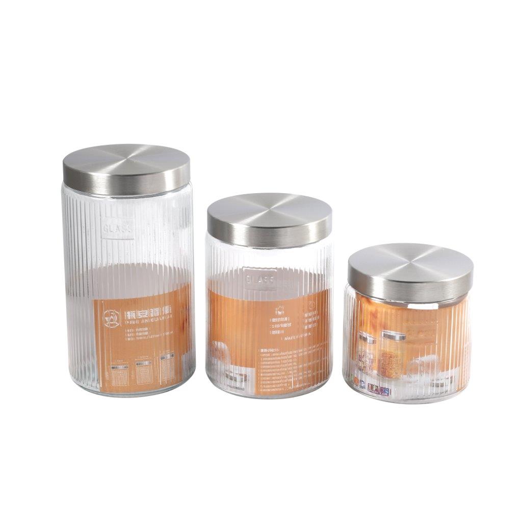 MultipurposeAirtight Glass Storage Jar 900 ml