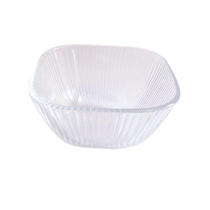 Crystal Glass Ice Cream and Dessert Bowl and Plate Set of 12 Pcs 10.5*5.2/15 cm