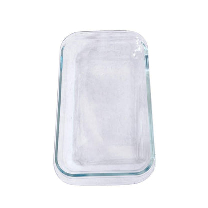 Heat Resistant Rectangle Glass Baking Dish Set of 3 Pcs 2.2/1.6/1L