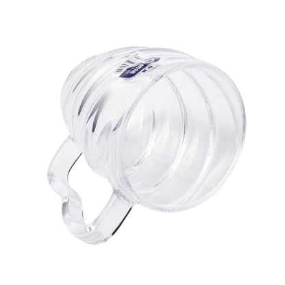 Premium Lead Free Glass Tea Cup Set of 6 Pcs 410 ml