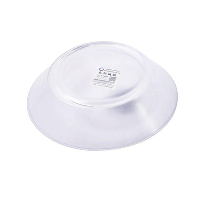 Premium Lead Free Glass Saucer Glass Plate Set of 6 Pcs 17*14 cm