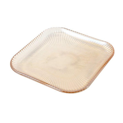 Crystal Glass Ice Cream and Dessert Bowl with Saucer Set of 12 Pcs 10*6.5/15.5*1.5 cm