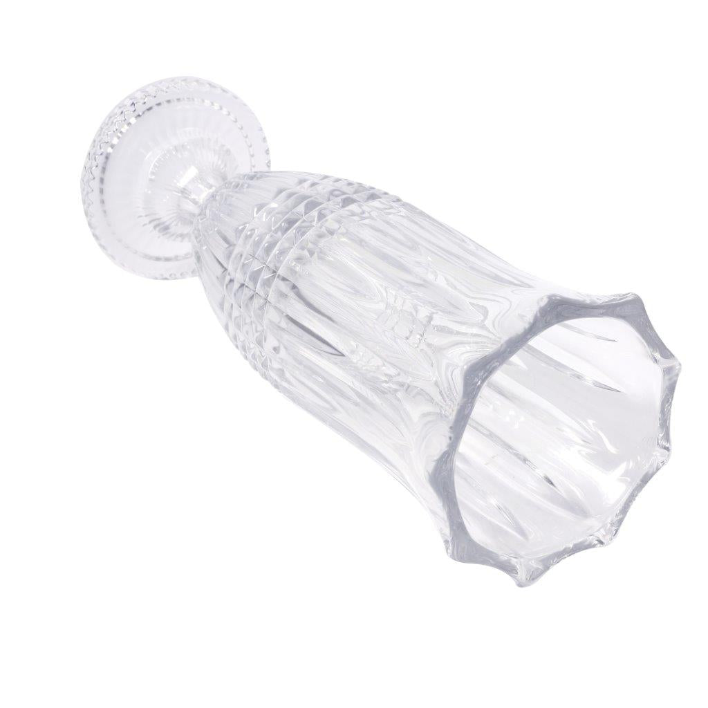 Decorative Centrepiece Crystal Glass Tabletop Flower Vase Assorted Collection 14*40 cm