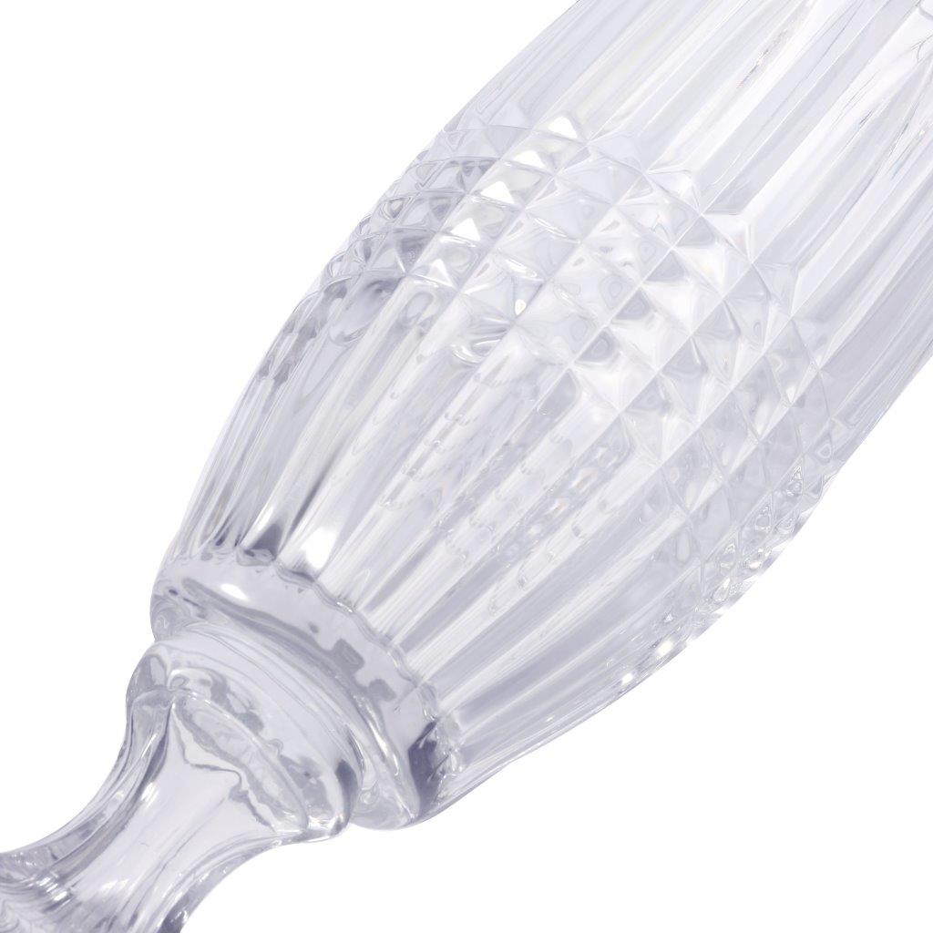 Decorative Centrepiece Crystal Glass Tabletop Flower Vase Assorted Collection 14*40 cm