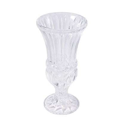 Decorative Centrepiece Crystal Glass Tabletop Flower Vase Assorted Collection 12*25 cm