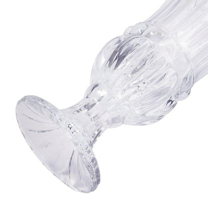 Decorative Centrepiece Crystal Glass Tabletop Flower Vase Assorted Collection 12*25 cm