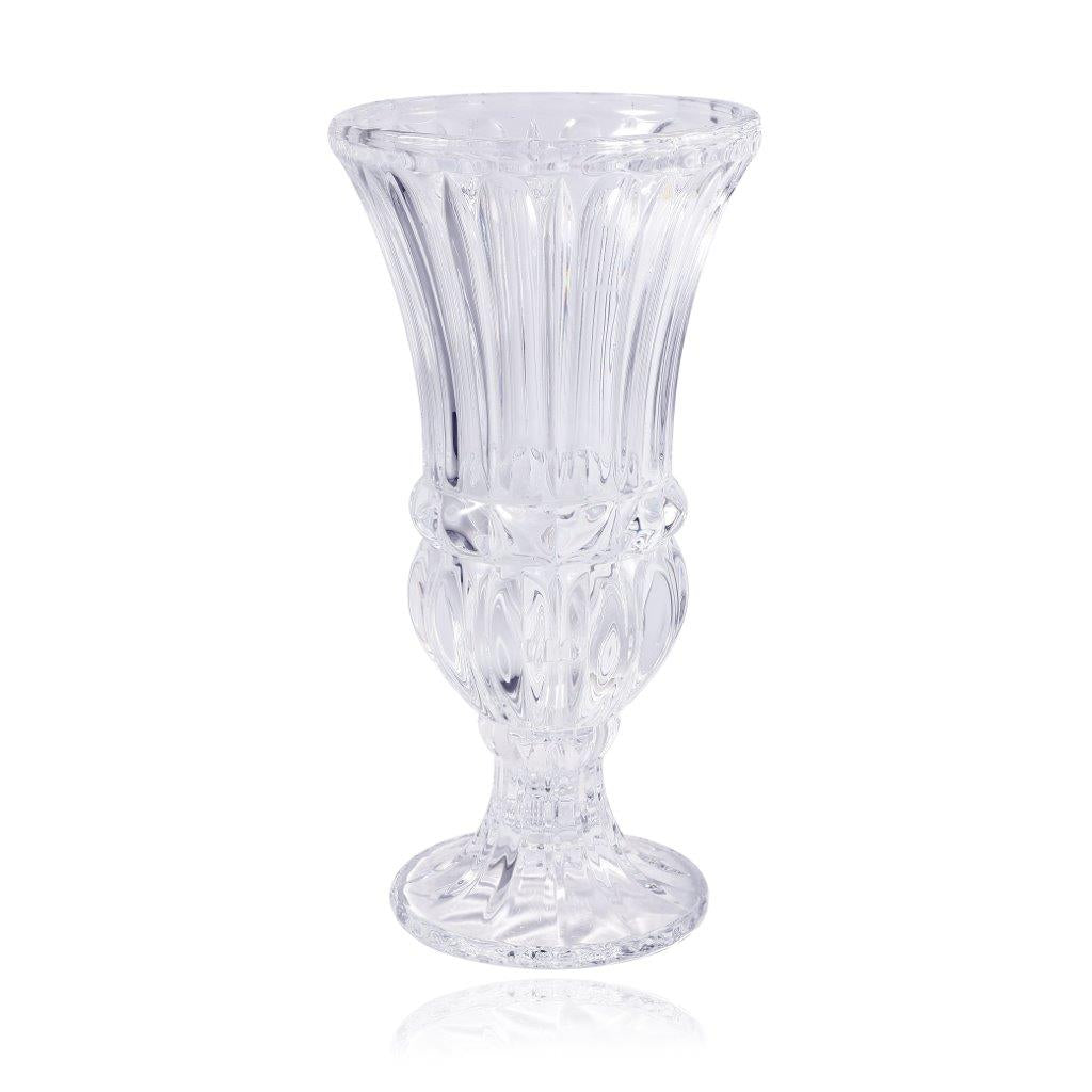 Decorative Centrepiece Crystal Glass Tabletop Flower Vase Assorted Collection 12*25 cm