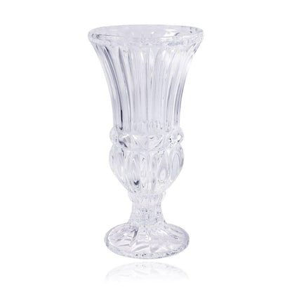Decorative Centrepiece Crystal Glass Tabletop Flower Vase Assorted Collection 12*25 cm