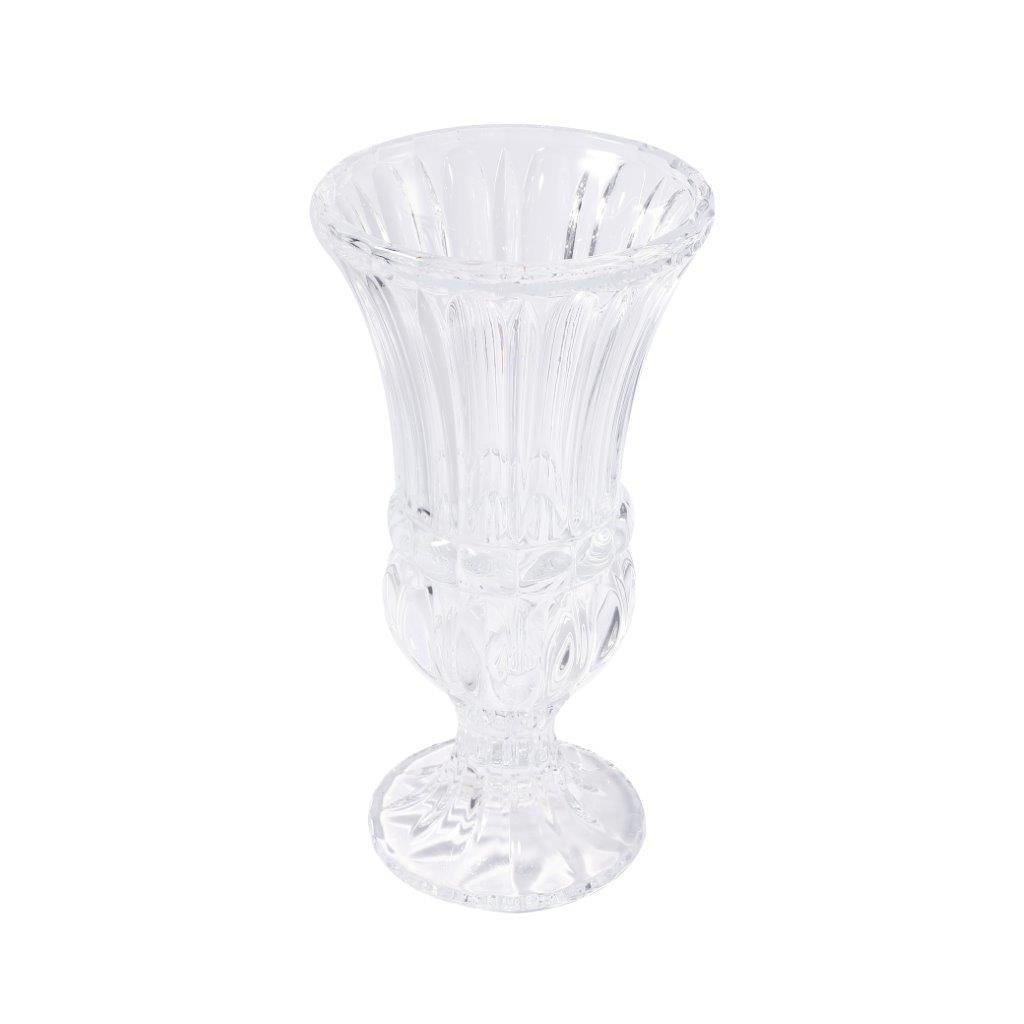 Decorative Centrepiece Crystal Glass Tabletop Flower Vase Assorted Collection 14.5*30 cm