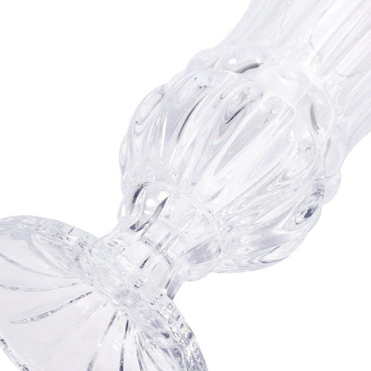 Decorative Centrepiece Crystal Glass Tabletop Flower Vase Assorted Collection 14.5*30 cm