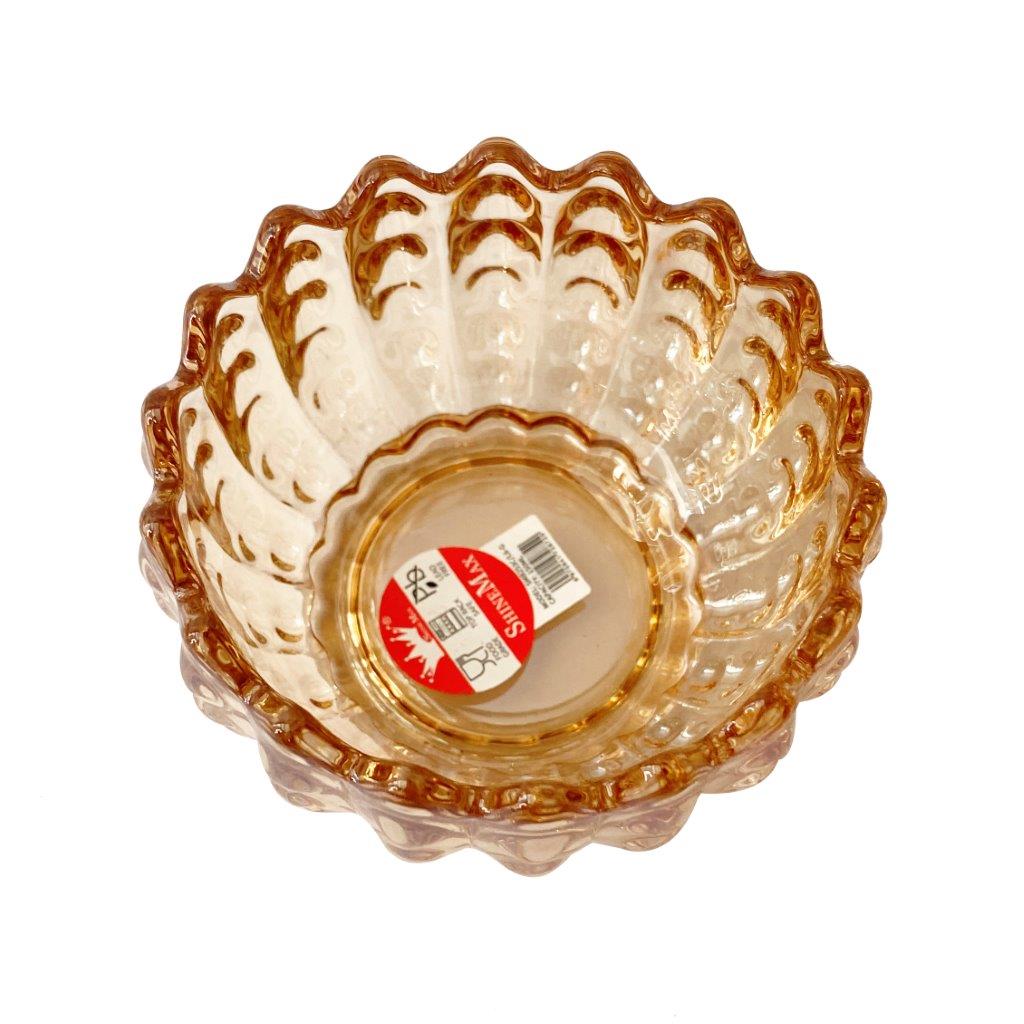 Crystal Glass Ice Cream and Dessert Bowl Set of 6 Pcs 150 ml **