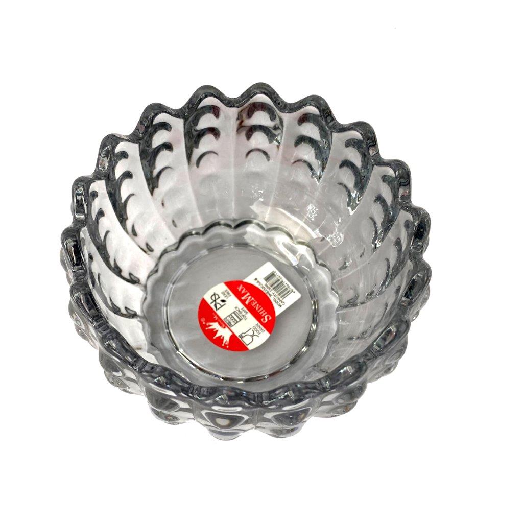 Crystal Glass Ice Cream and Dessert Bowl Set of 6 Pcs 150 ml **