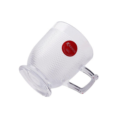 Premium Lead Free Glass Tea Cup Set of 6 Pcs 164 ml