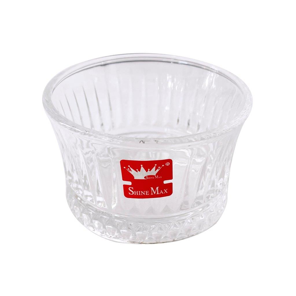 Crystal Glass Ice Cream and Dessert Bowl Set of 6 Pcs 120 ml **