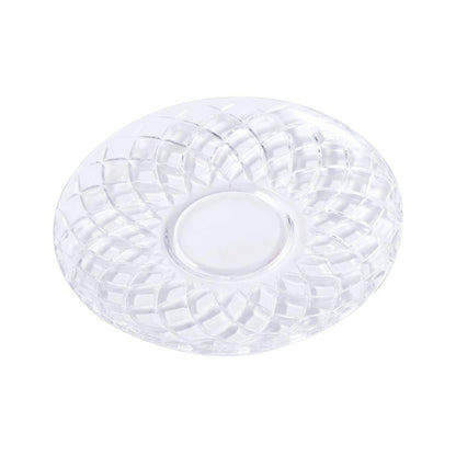 Premium Clear Glass Tea cup with Saucer Set of 6 Pcs 15/220 ml