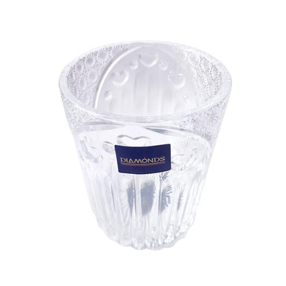Premium Lead Free Glass Tumblers Set of 6 Pcs 260 ml