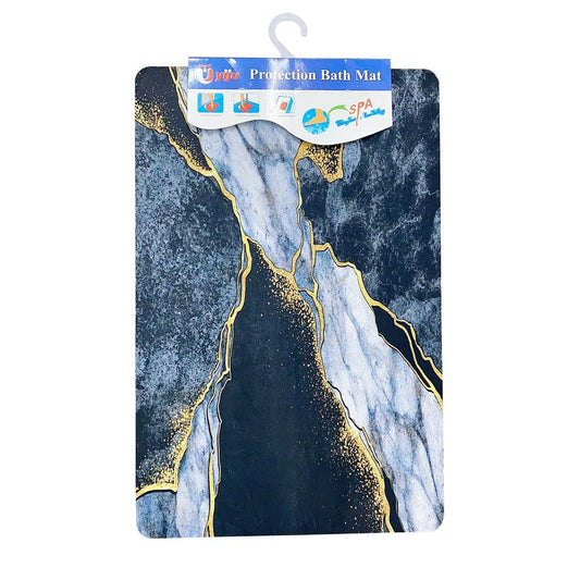 Multi Color Abstract Design Non Slip Bath Mat 48*78 cm