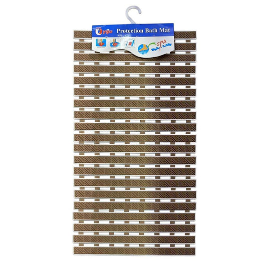 Multi Color Abstract Design Non Slip Bath Mat 38*69.5 cm