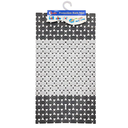 Multi Color Abstract Design Non Slip Bath Mat 39*73 cm