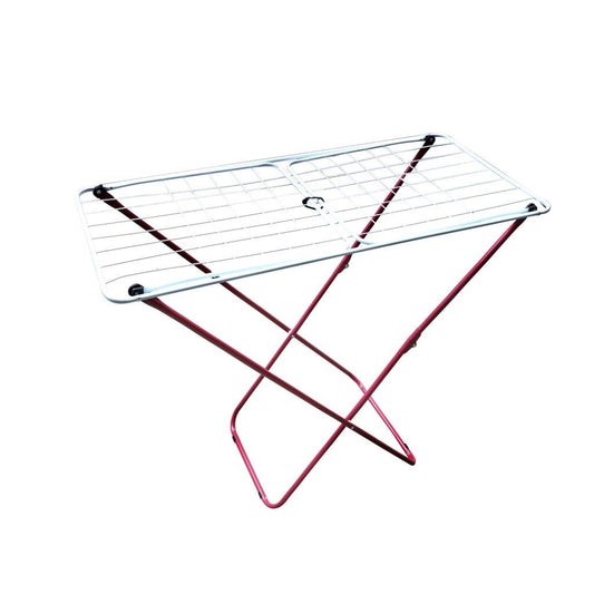 Iron Cloth Drying Rack Foldable Indoor/Outdoor 180*50*105 cm