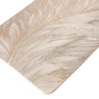 Deco Rectangle Abstract Pattern Plastic Dining Table Placemat 30*45 cm